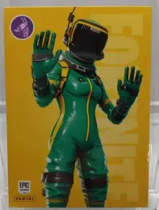 Hazard Agent Panini Fortnite trading card front