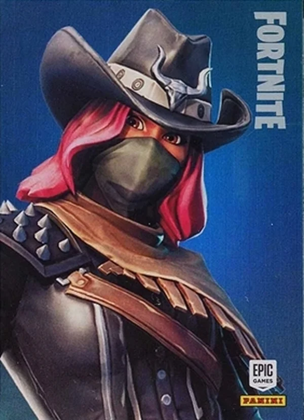 Calamity Panini Fortnite trading card front