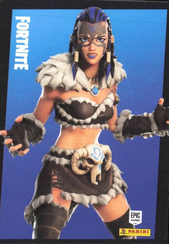 Fyra Panini Fortnite trading card front