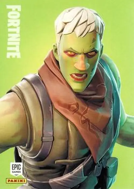 Brainiac Panini Fortnite trading card