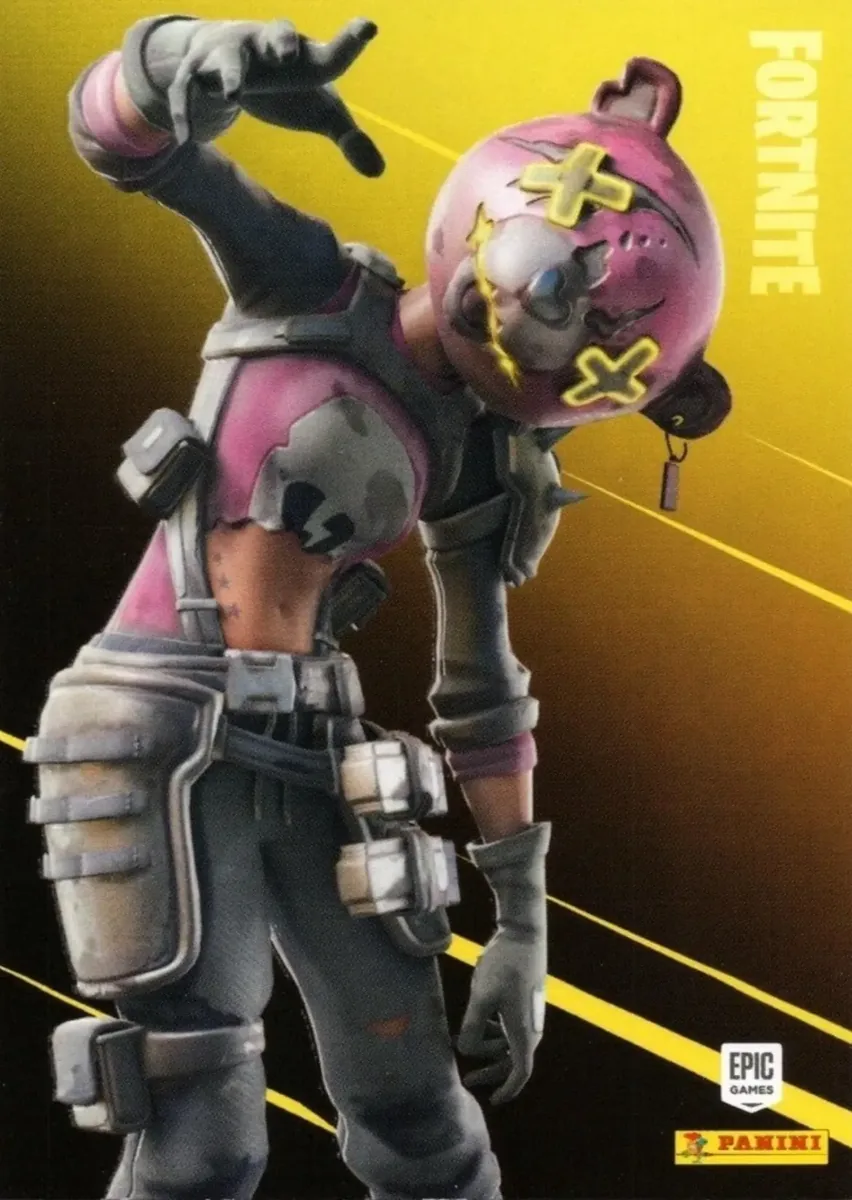 Ragsy (Glow) Panini Fortnite trading card front