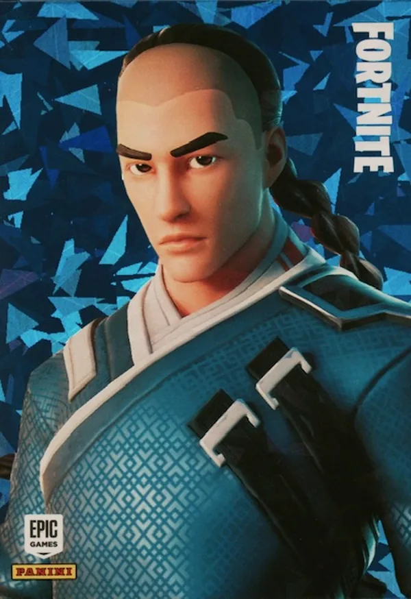 Gan Panini Fortnite trading card front