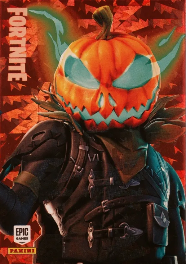 Hollowhead Panini Fortnite trading card front