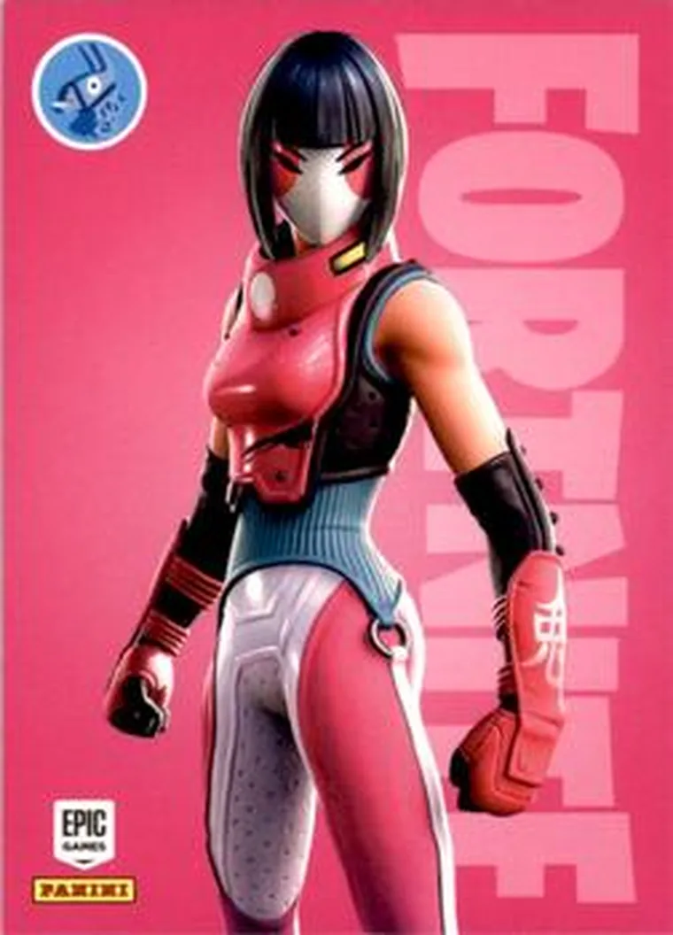 Bachii Panini Fortnite trading card front