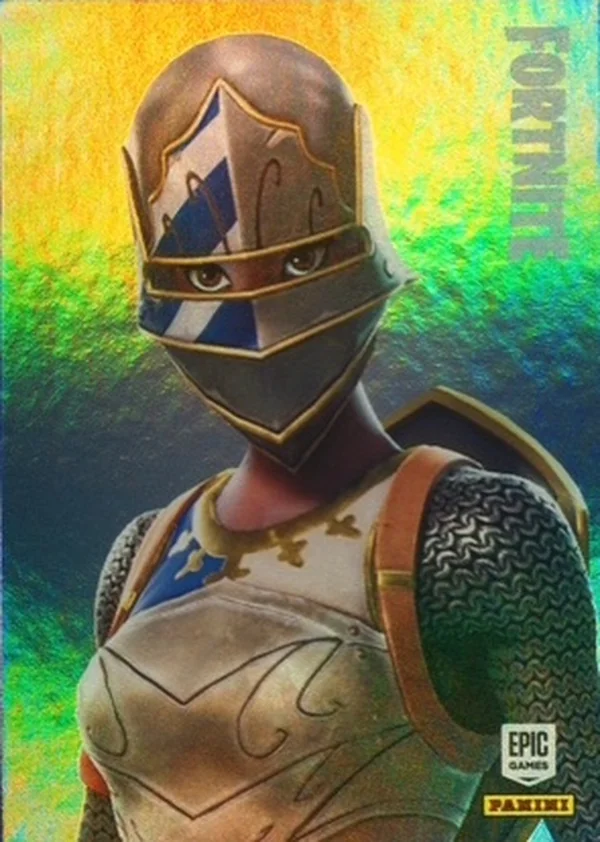 Royale Knight Panini Fortnite trading card front