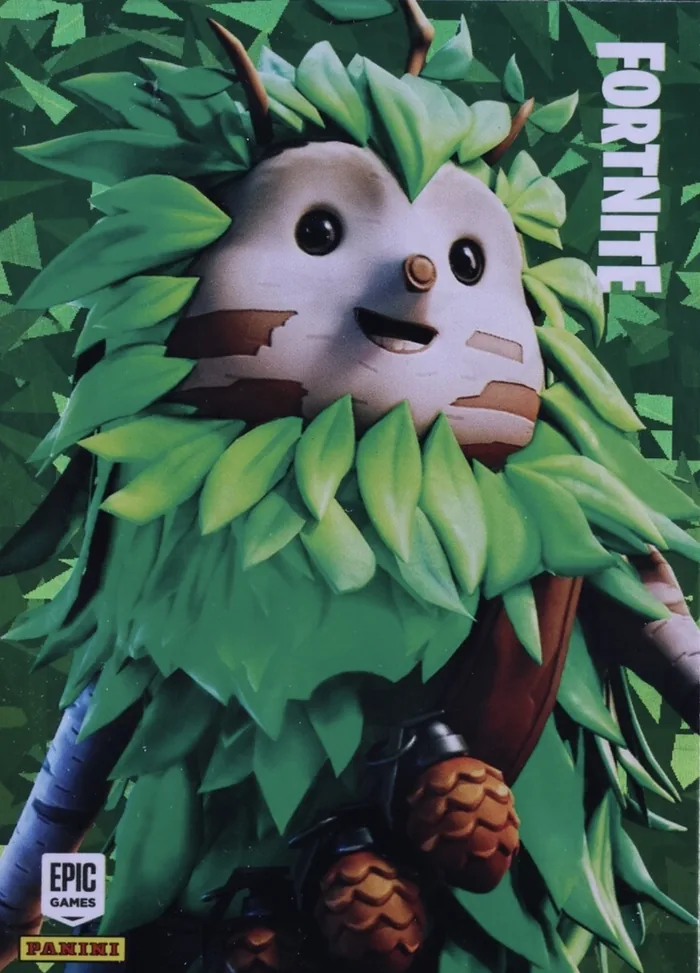 Bushranger Panini Fortnite trading card front