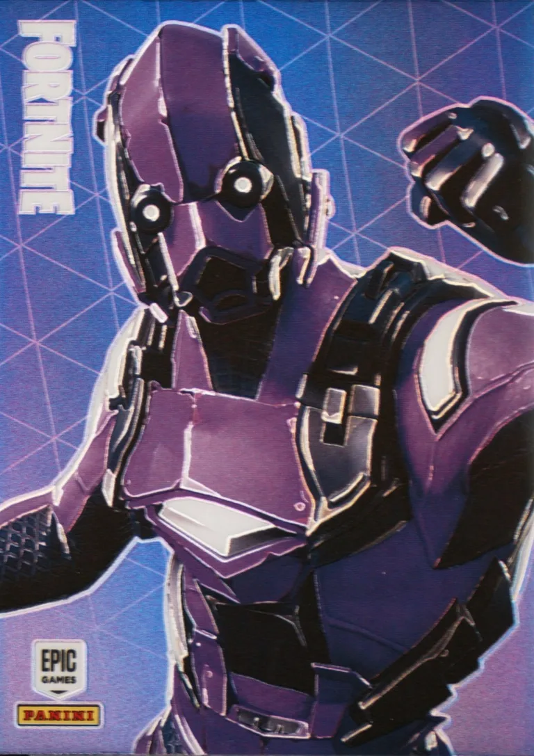 Dark Vertex Panini Fortnite trading card front