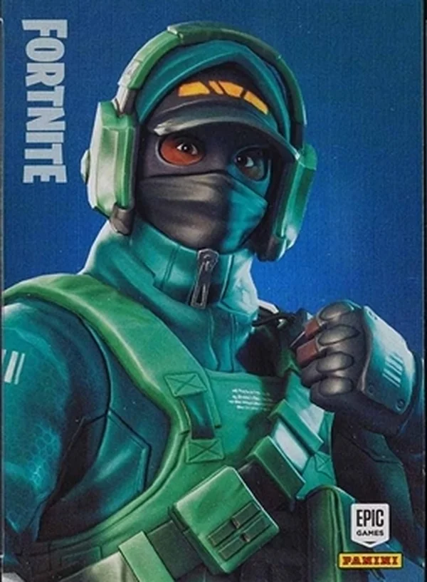 Reflex Panini Fortnite trading card front