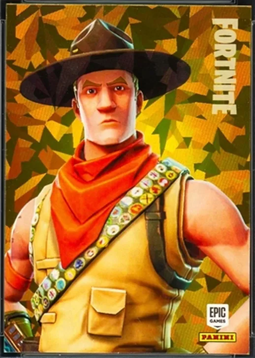 Sash Sargeant Panini Fortnite trading card front