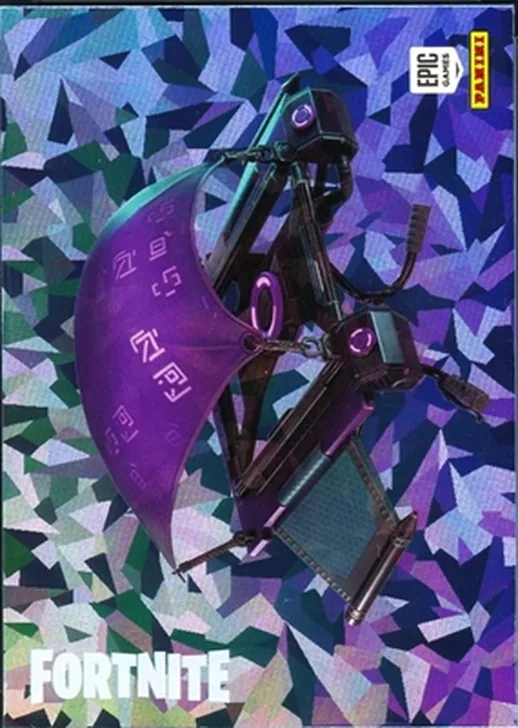Dark Glyph Panini Fortnite trading card front