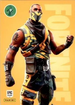 Knockout Panini Fortnite trading card front