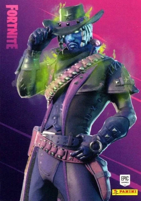 Deadfire Panini Fortnite trading card front