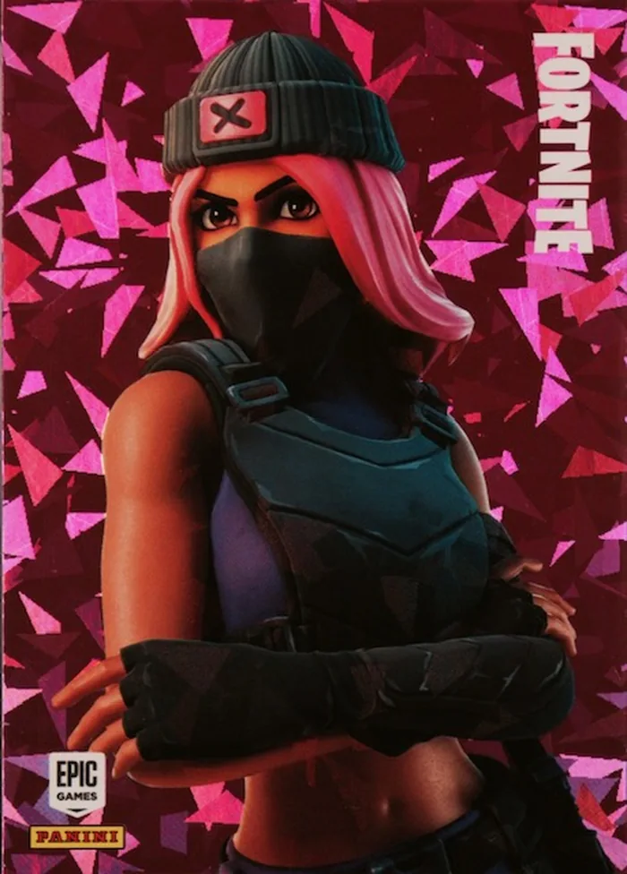 Clash Panini Fortnite trading card front