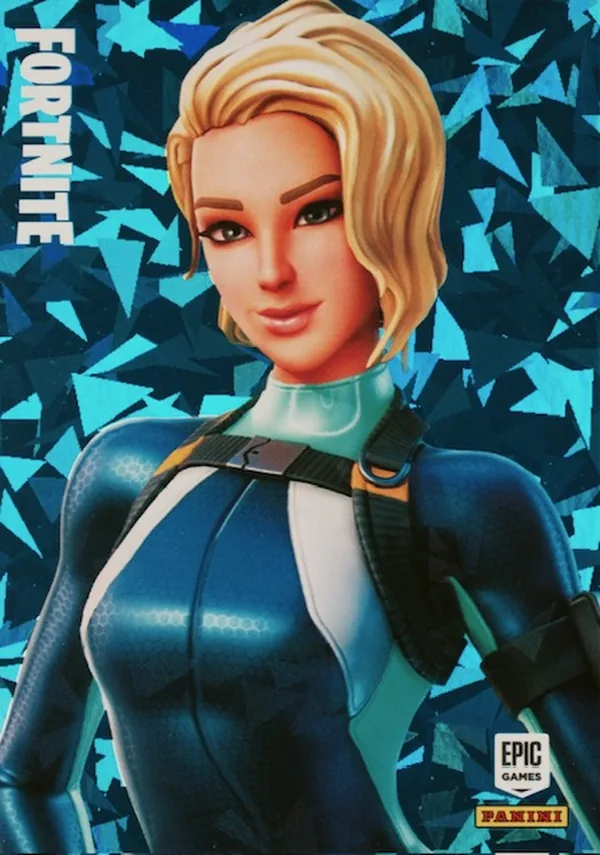 Surf Rider Panini Fortnite trading card front