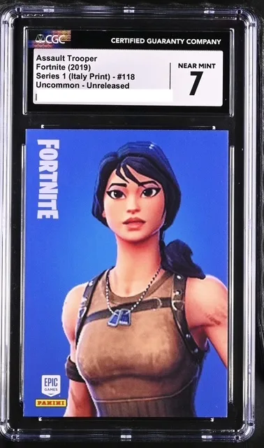 Assault Trooper #118 — Series 1 Italy Print (Unreleased) prototype card front