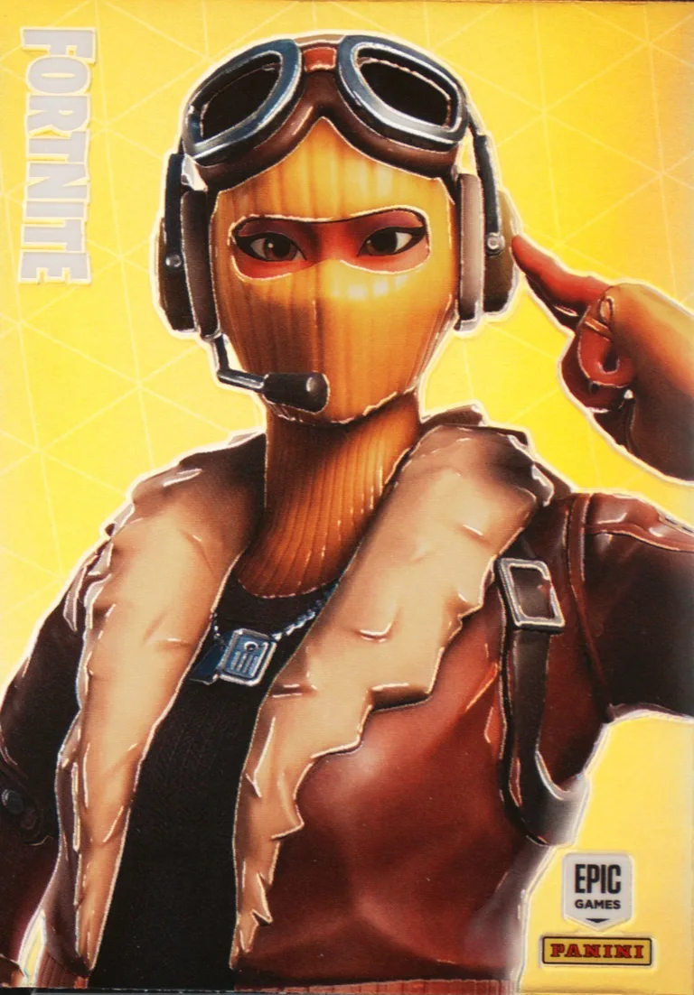 Velocity Panini Fortnite trading card front