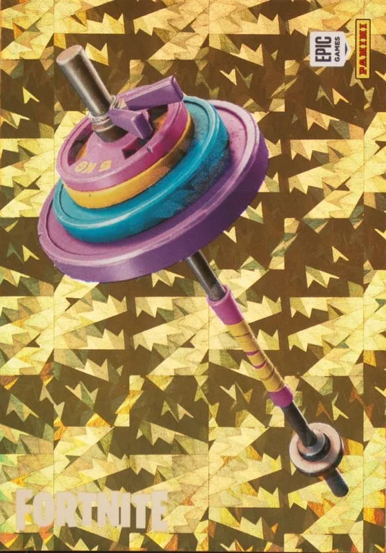 Axercise Panini Fortnite trading card front