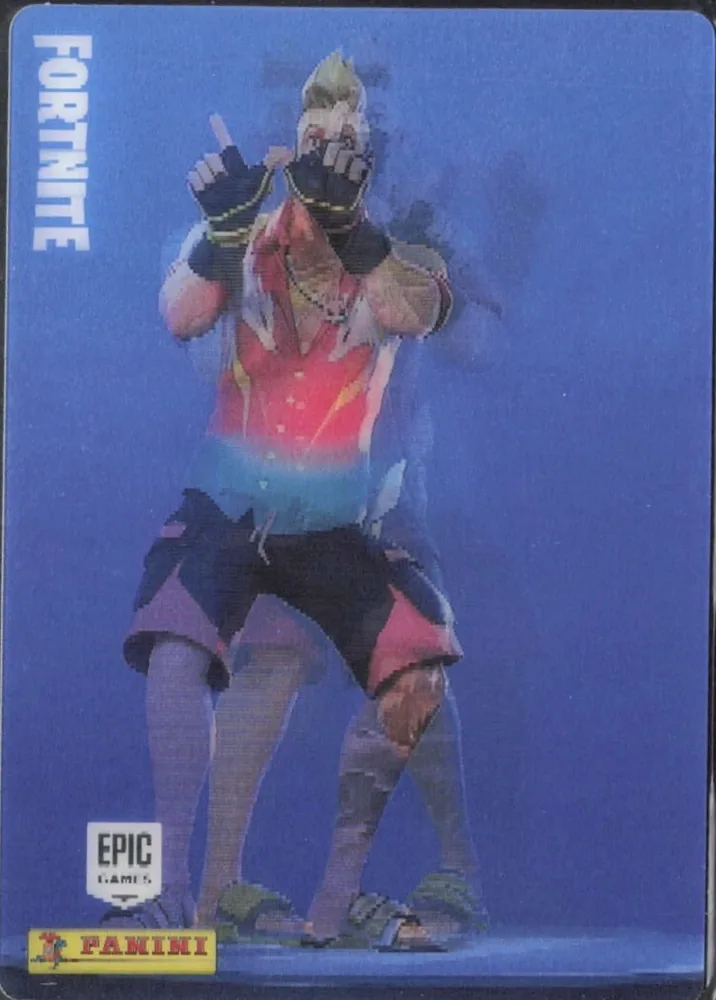 Savor The W Panini Fortnite trading card front