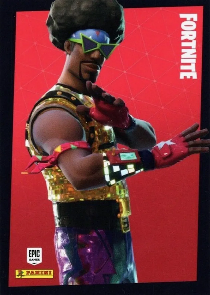 Funk Ops Panini Fortnite trading card front