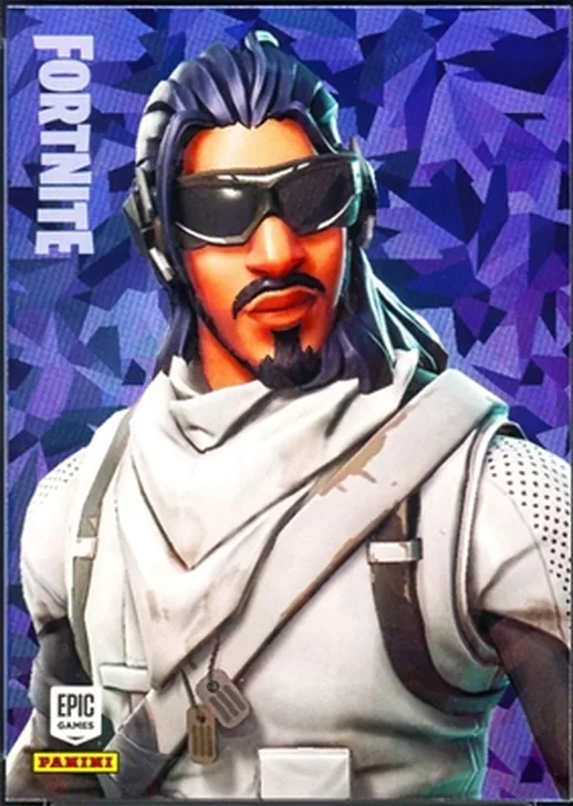 Absolute Zero Panini Fortnite trading card front