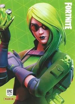 Toxin Panini Fortnite trading card