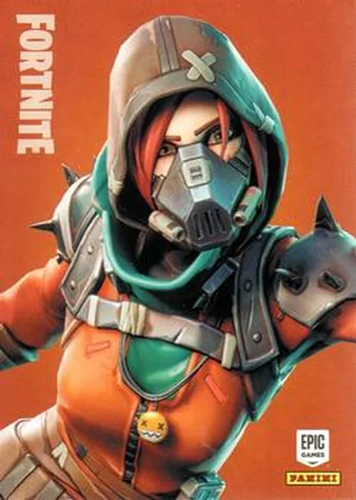 Mayhem Panini Fortnite trading card