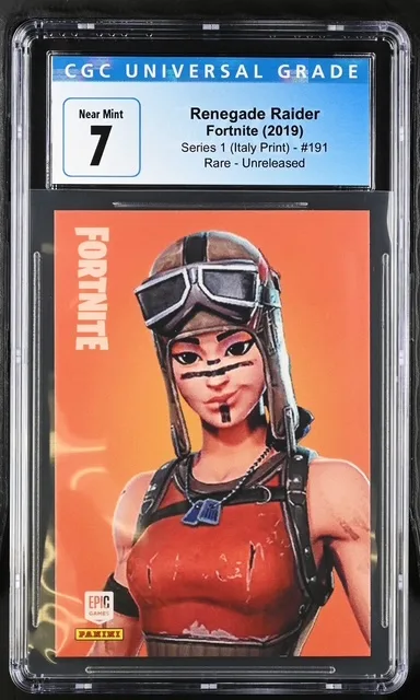 Renegade Raider #191 — Series 1 Italy Print (Unreleased) prototype card front
