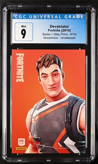 Devastator #124 — Series 1 Italy Print (Unreleased) prototype card front
