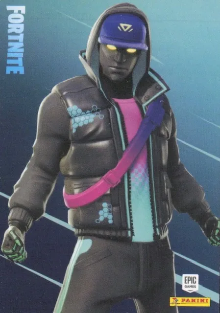 Cryptic Panini Fortnite trading card front
