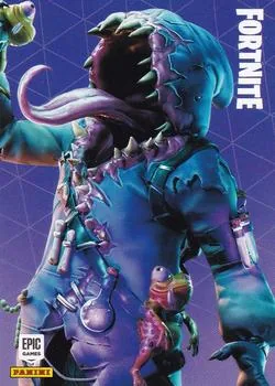 Big Mouth Panini Fortnite trading card
