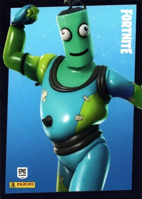 Bendie Panini Fortnite trading card front