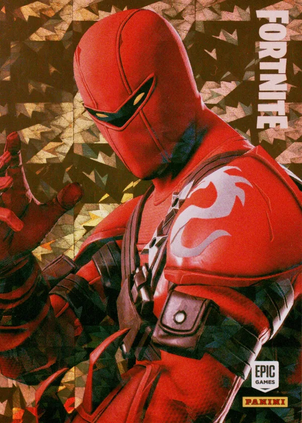 Hybrid Panini Fortnite trading card front