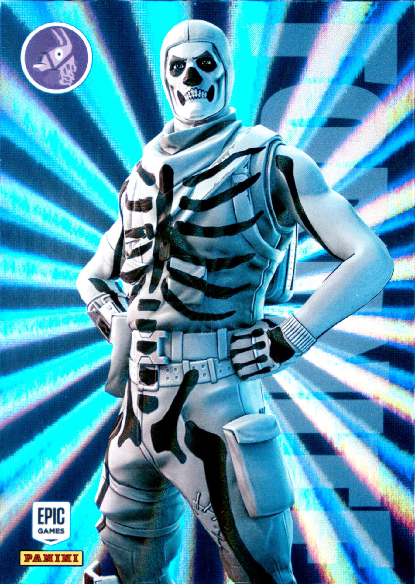 2021 Panini Fortnite Series 3 #174 Skull Trooper Inverted