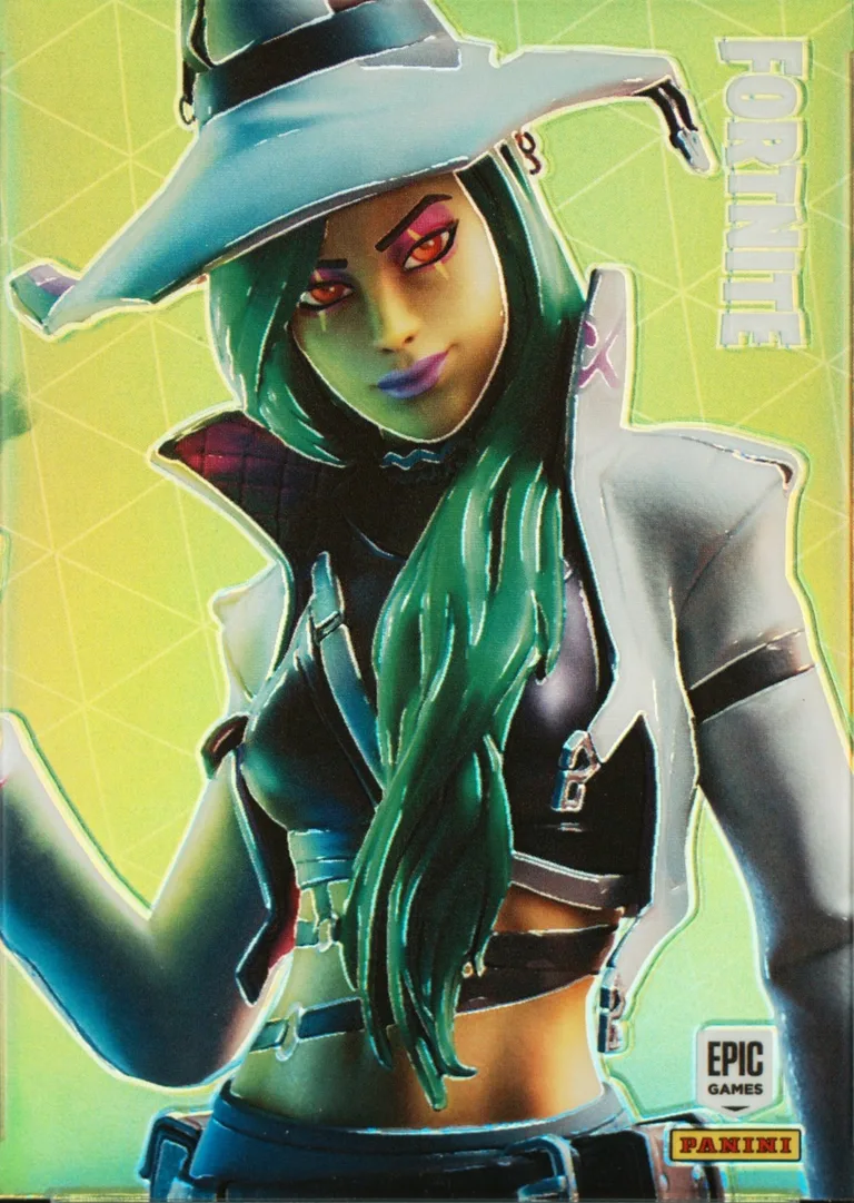 Hemlock Panini Fortnite trading card front
