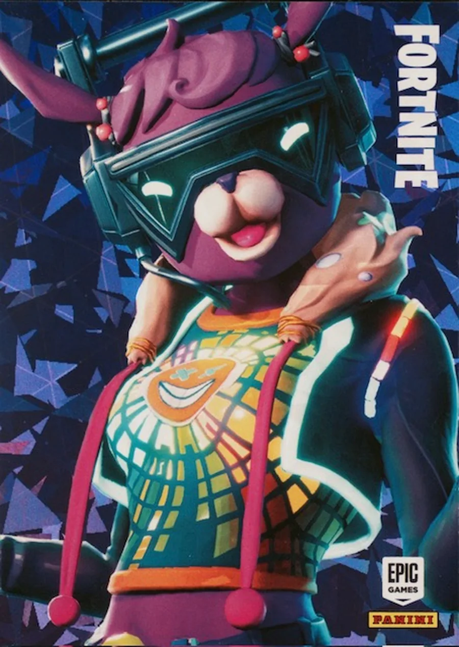 DJ Bop Panini Fortnite trading card front