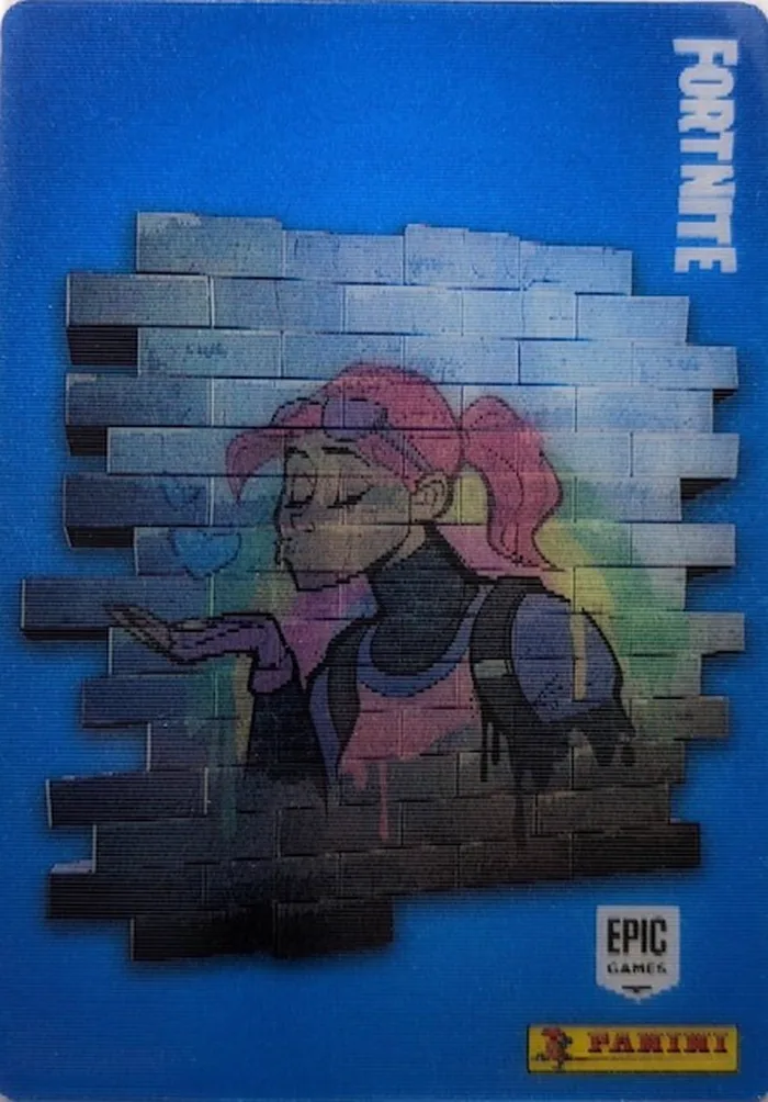 Brite Bomber Panini Fortnite trading card front