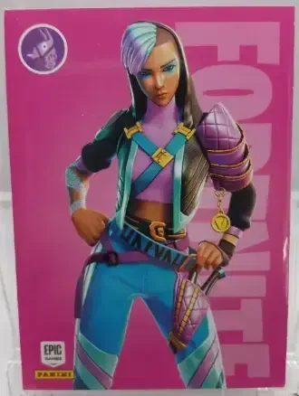 Envision Panini Fortnite trading card front