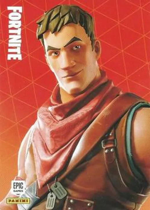 Frontier Panini Fortnite trading card