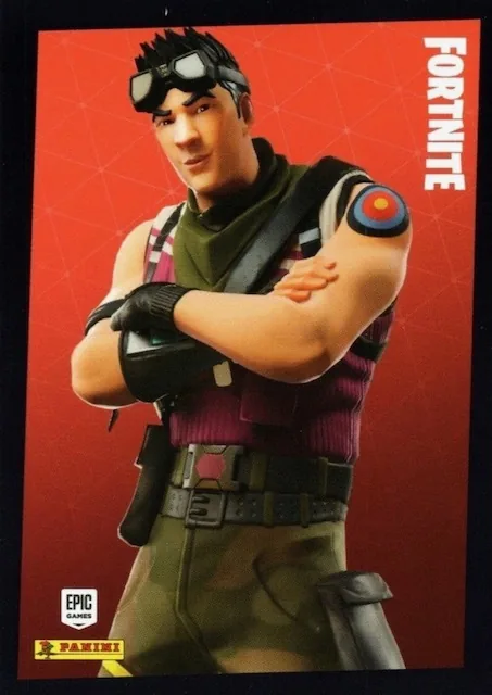 Sureshot Panini Fortnite trading card front
