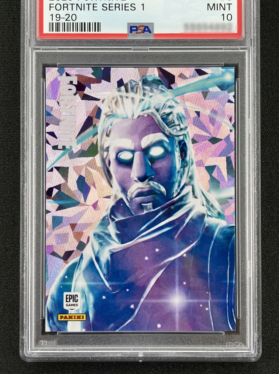 Panini Fortnite Crystal Shard promo prototype card