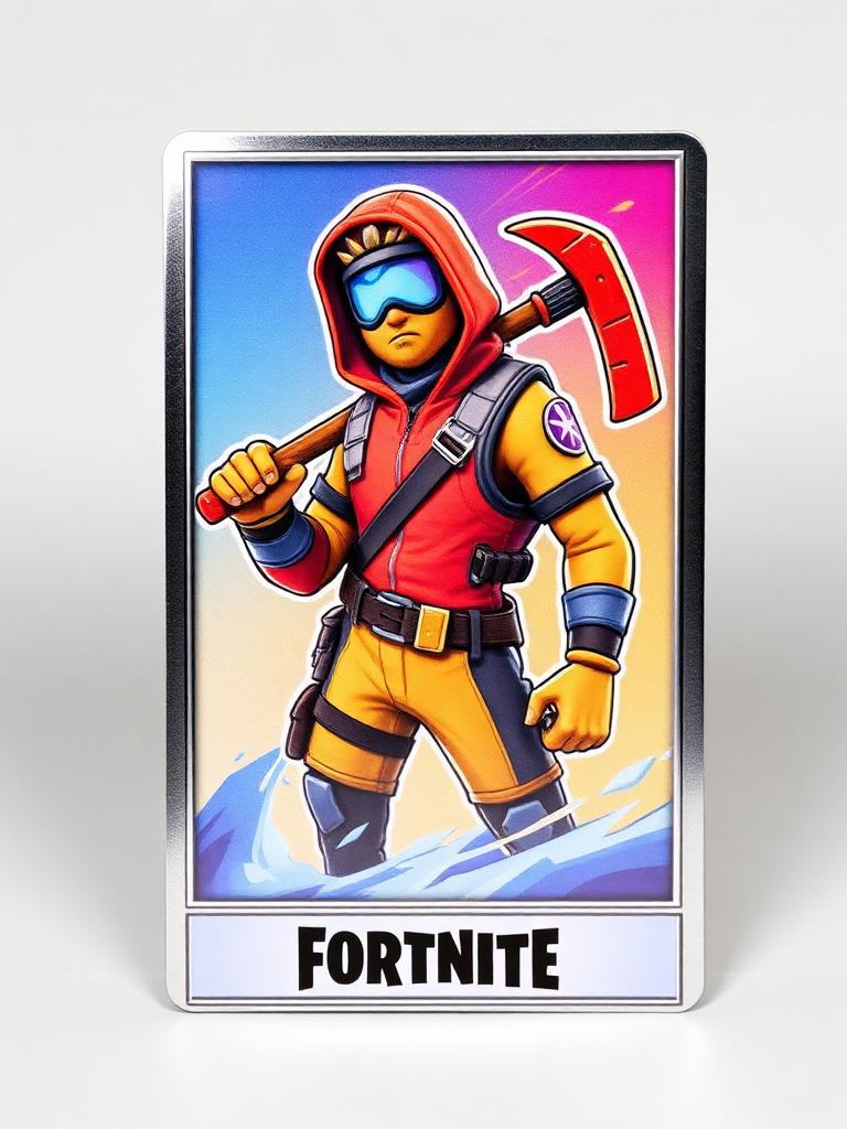 Renegade Raider Panini Fortnite trading card