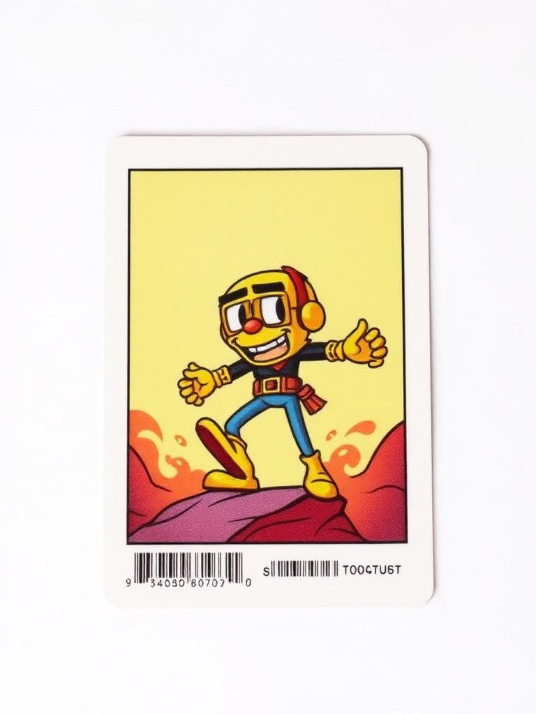 Yellow Printer Plate Panini Fortnite prototype card